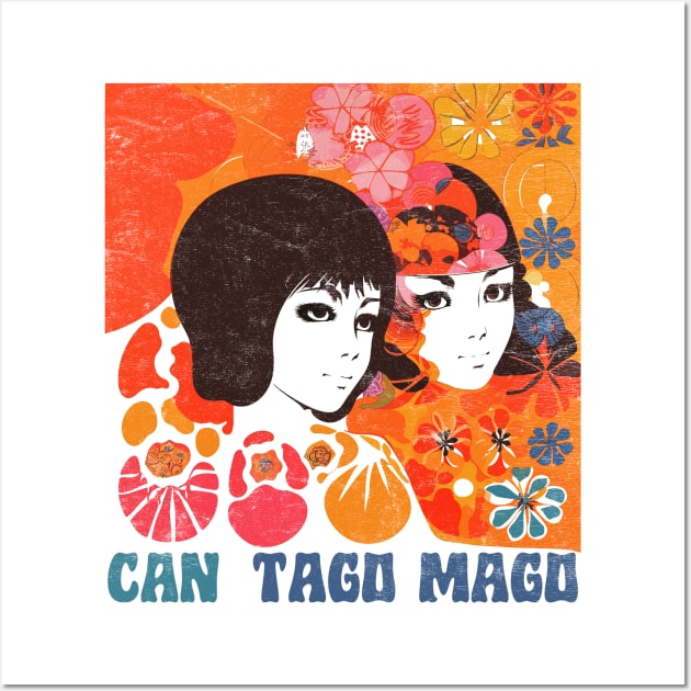 Can Tago Mago ------ Psychedelic Fan Artwork Wall Art by unknown_pleasures